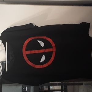 Marvel deadpool black shirt